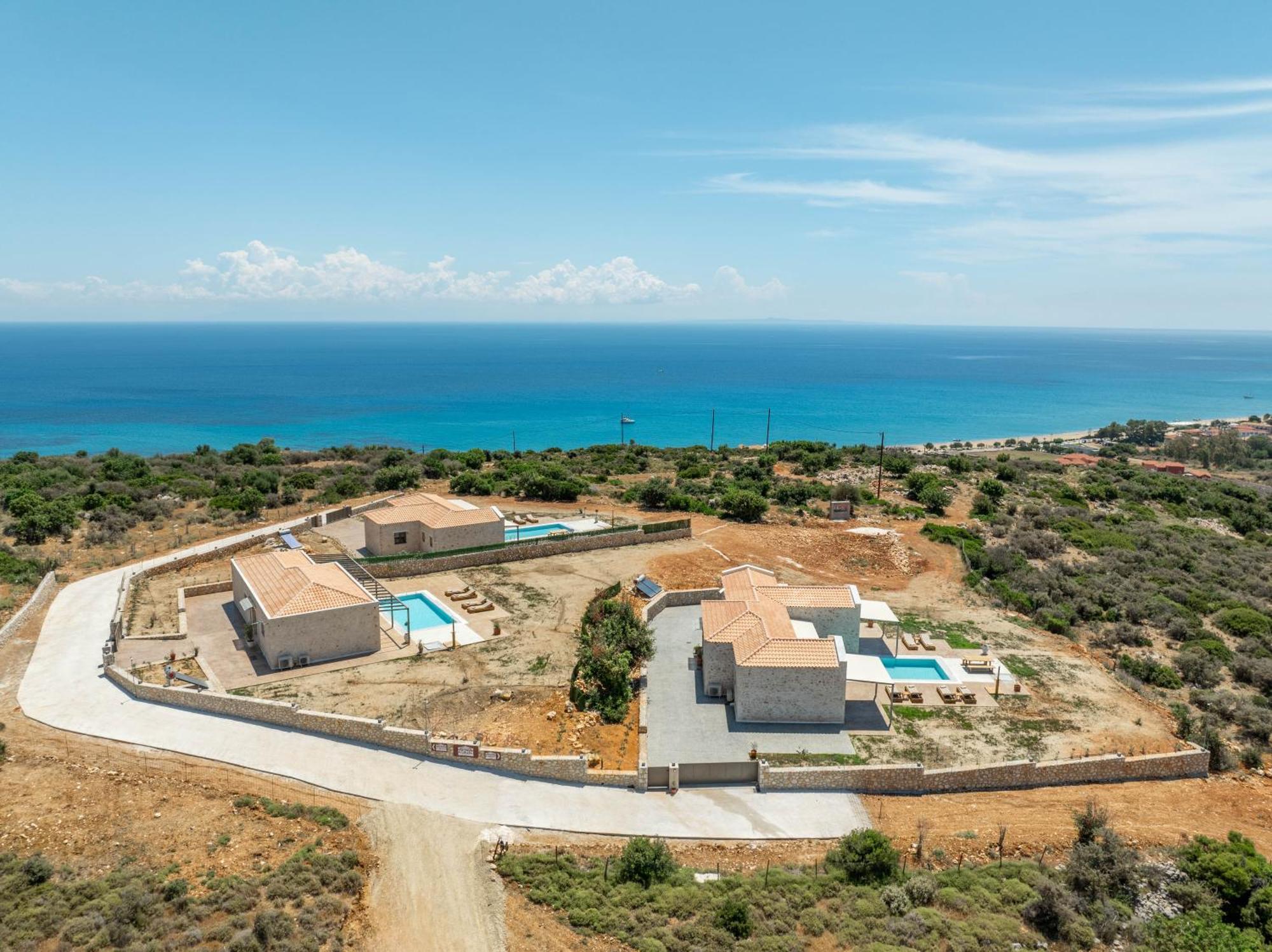 Pantheon Luxury Villas Skala  Ngoại thất bức ảnh