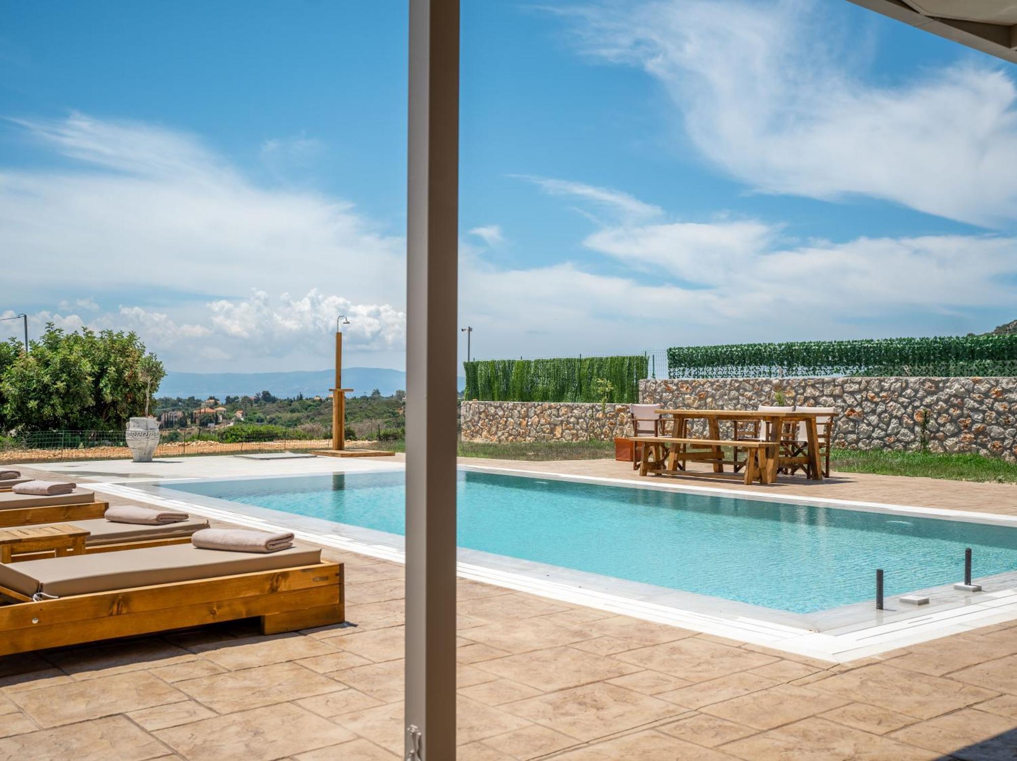Pantheon Luxury Villas Skala  Ngoại thất bức ảnh