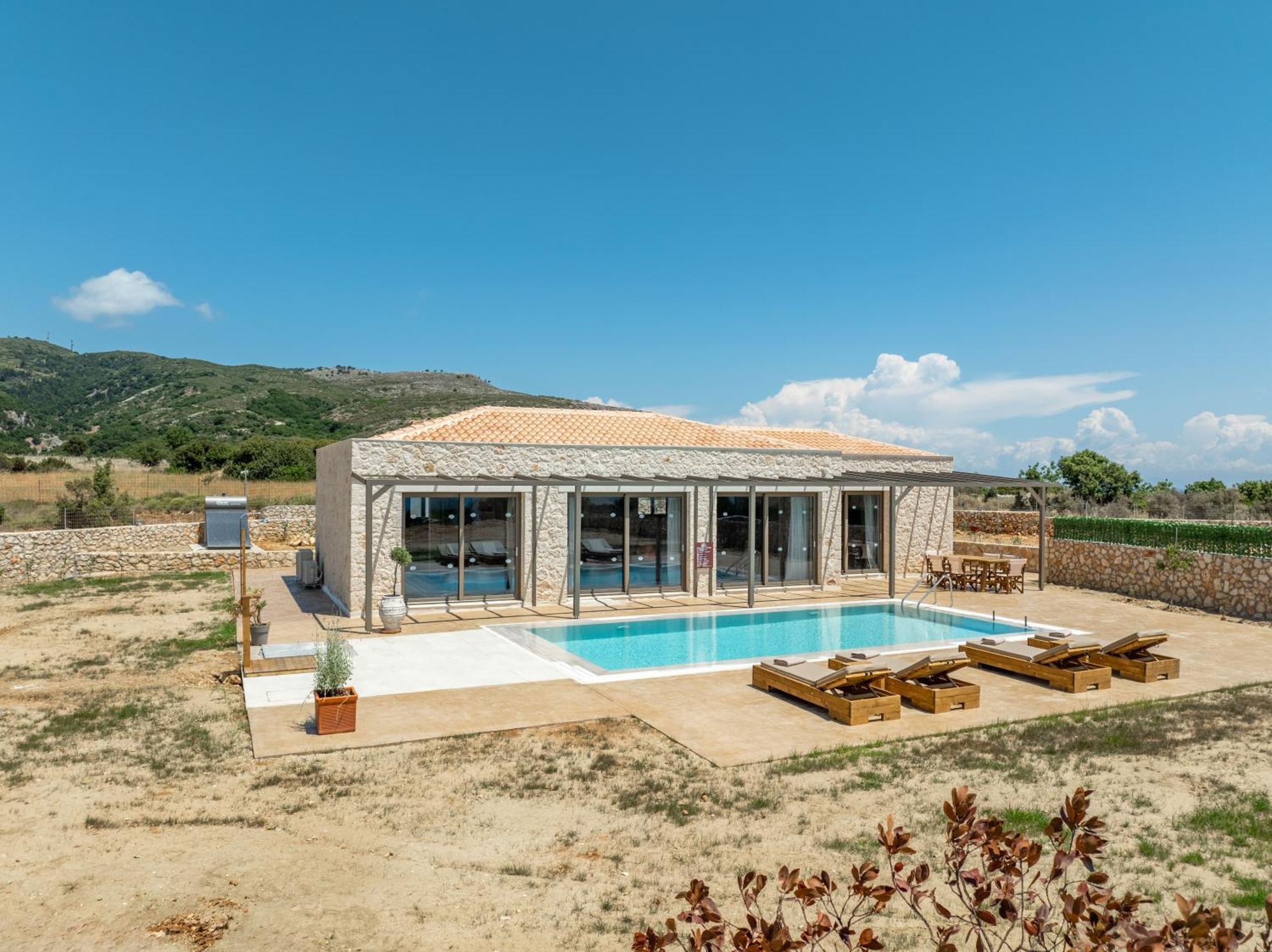 Pantheon Luxury Villas Skala  Ngoại thất bức ảnh