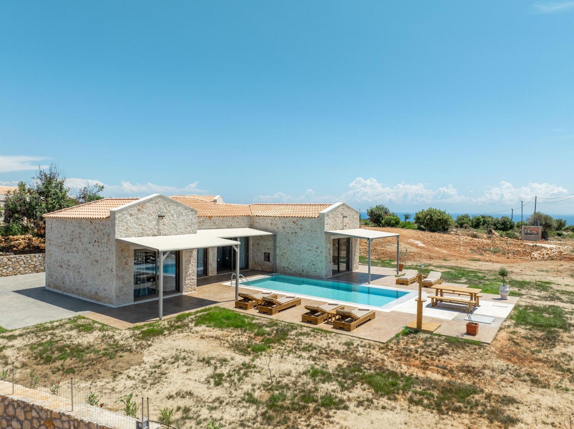 Pantheon Luxury Villas Skala  Ngoại thất bức ảnh