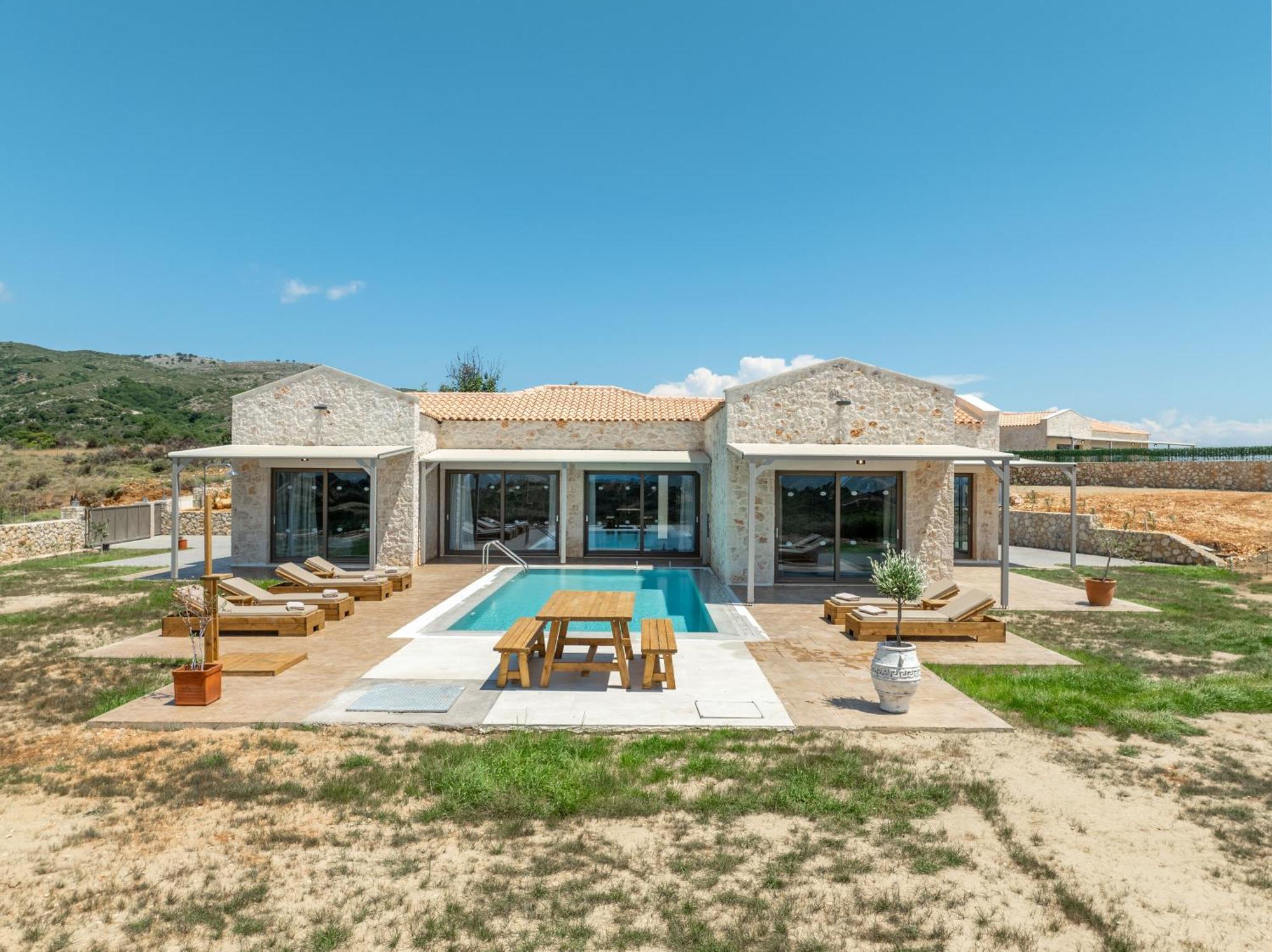 Pantheon Luxury Villas Skala  Ngoại thất bức ảnh